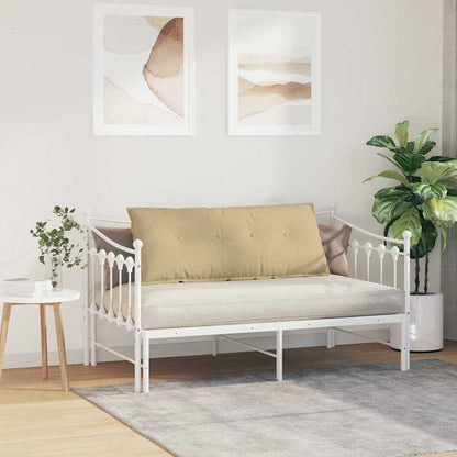 Rückenkissen Grau-Grün 120 x 50 cm Cordstoff