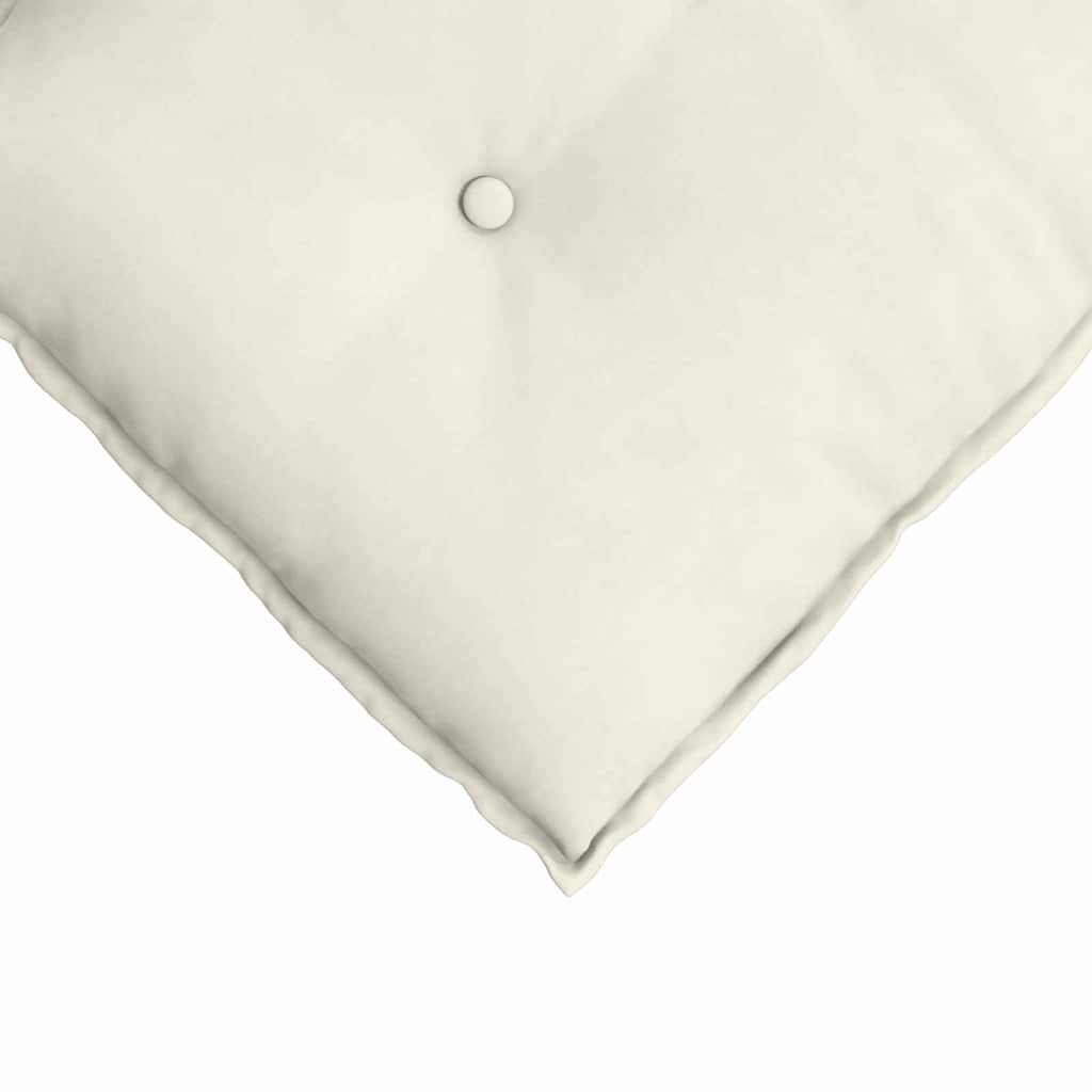 Rückenkissen Creme 140 x 50 cm Cordstoff