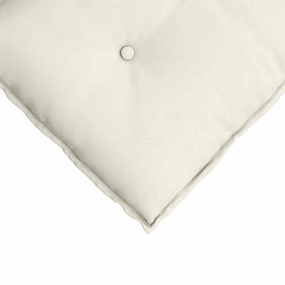 Rückenkissen Creme 140 x 50 cm Cordstoff