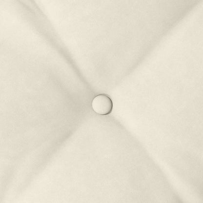 Rückenkissen Creme 140 x 50 cm Cordstoff