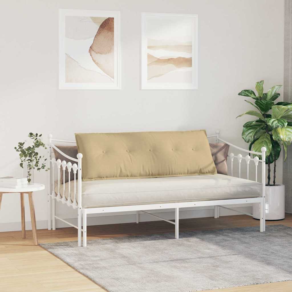 Rückenkissen Grau-Grün 140 x 50 cm Cordstoff