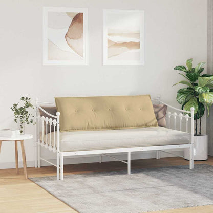 Rückenkissen Grau-Grün 140 x 50 cm Cordstoff