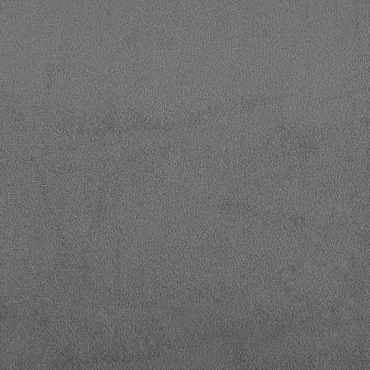 Rückenkissen Dunkelgrau 160 x 50 cm Mikrofaserstoff