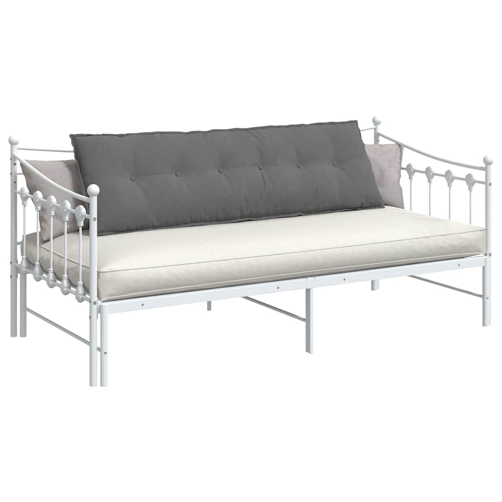 Rückenkissen Dunkelgrau 160 x 50 cm Mikrofaserstoff