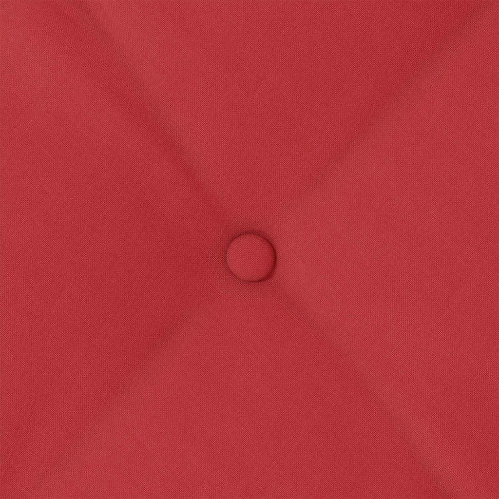 Rückenkissen Rot 200 x 19 x 50 cm Stoff