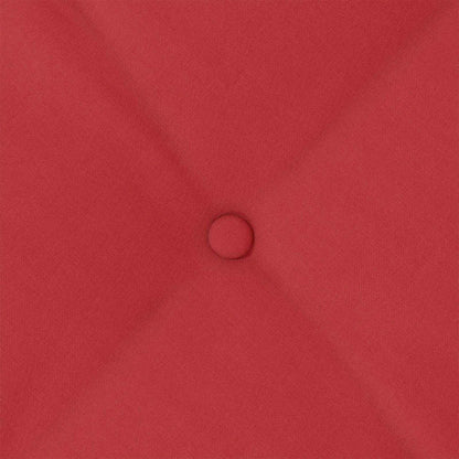 Rückenkissen Rot 200 x 19 x 50 cm Stoff