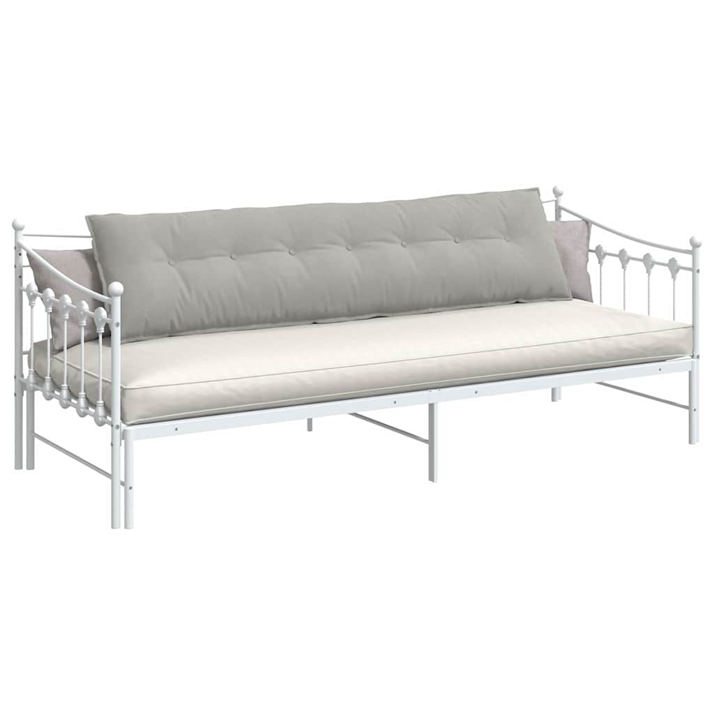 Rückenkissen Hellgrau 200 x 50 cm Mikrofaserstoff