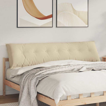Rückenkissen Creme 200 x 50 cm Mikrofaserstoff