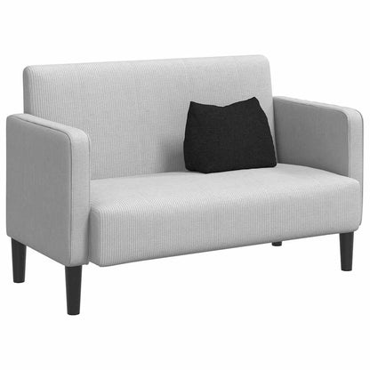 Rückenkissen Schwarz 45 x 20 x 35 cm Stoff