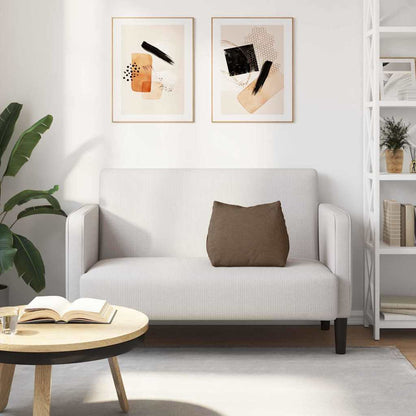 Rückenkissen Braun 45 x 20 x 35 cm Stoff