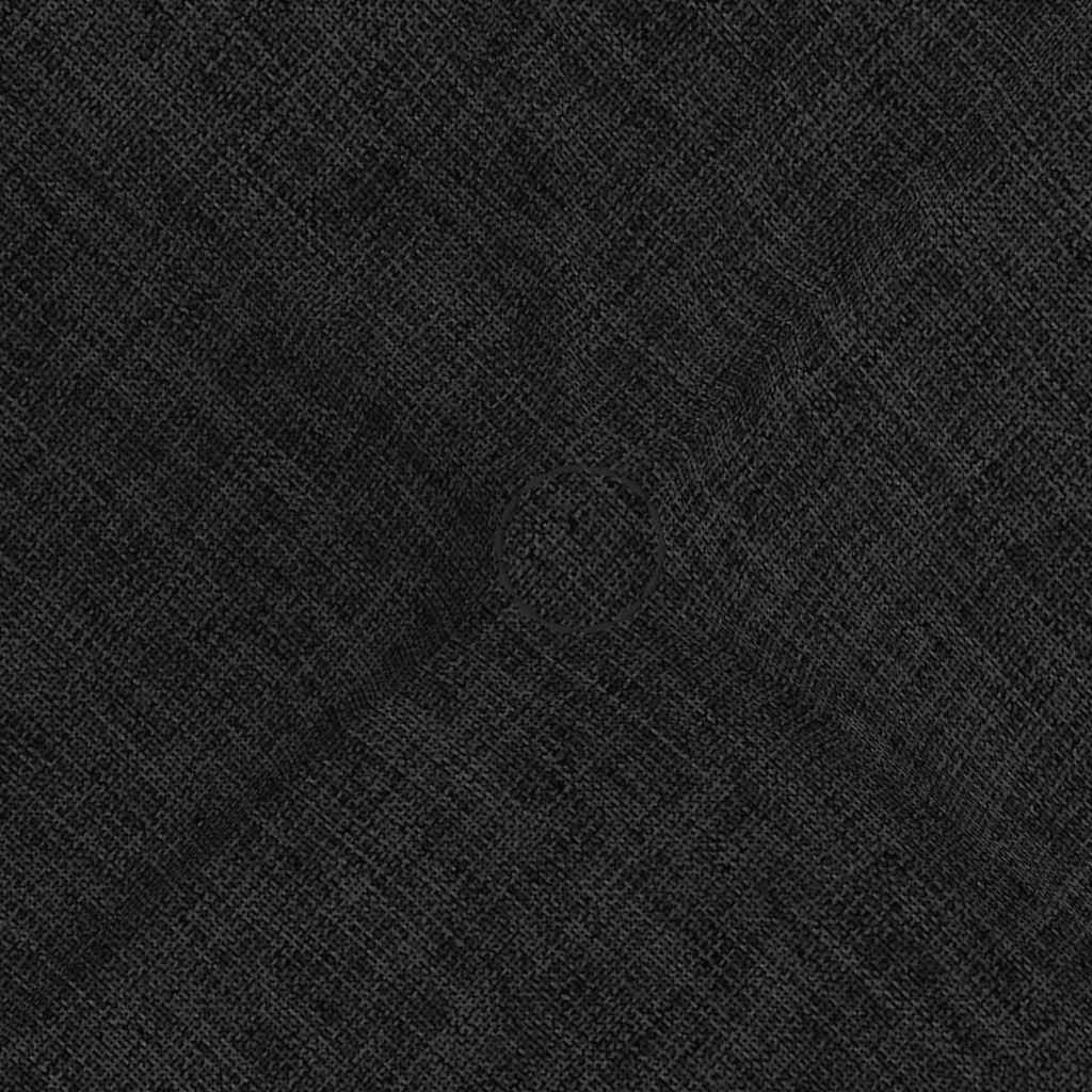 vidaXL Sitzkissen 4 pcs Schwarz 40 x 40 x 12 cm Stoff
