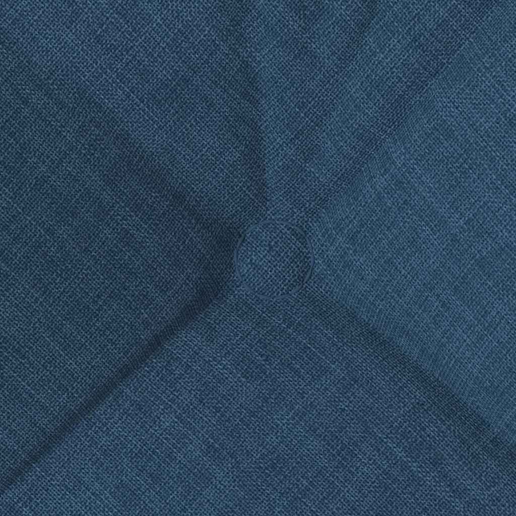 vidaXL Sitzkissen 4 pcs Blau 40 x 40 x 12 cm Stoff