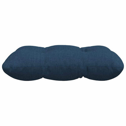 vidaXL Sitzkissen 4 pcs Blau 40 x 40 x 12 cm Stoff