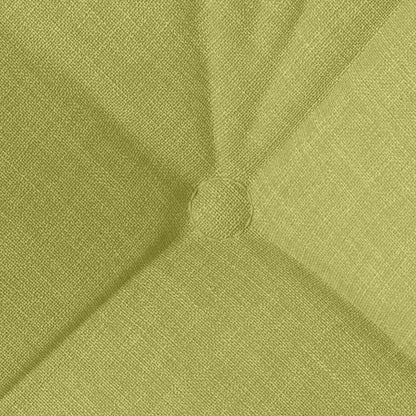 vidaXL Sitzkissen 4 pcs Hellgrün 40 x 40 x 12 cm Stoff