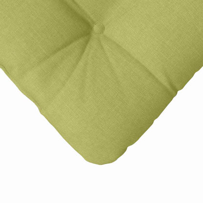 vidaXL Sitzkissen 4 pcs Hellgrün 40 x 40 x 12 cm Stoff