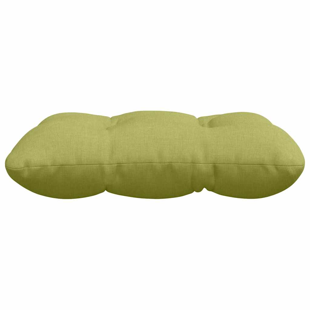 vidaXL Sitzkissen 4 pcs Hellgrün 40 x 40 x 12 cm Stoff