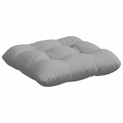 Sitzkissen 4 pcs Wolkengrau 40 x 40 x 12 cm Stoff