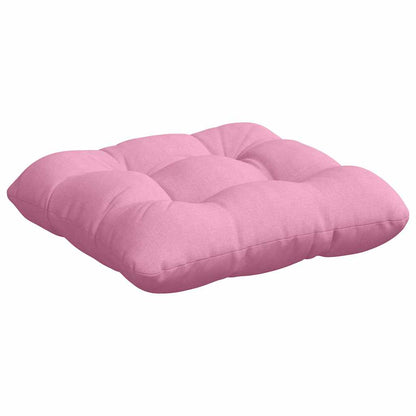 vidaXL Coussins de siège 4 pcs Rose 40 x 40 x 12 cm Tissu