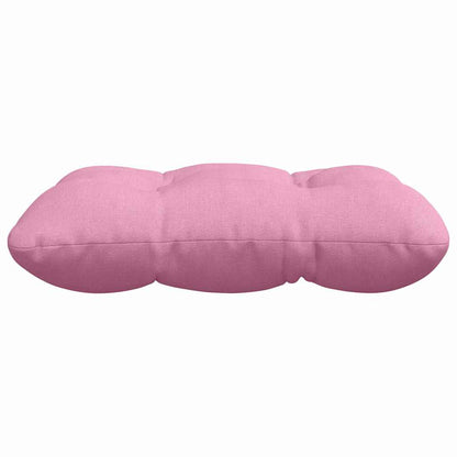 vidaXL Coussins de siège 4 pcs Rose 40 x 40 x 12 cm Tissu