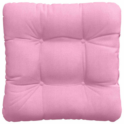 vidaXL Coussins de siège 4 pcs Rose 40 x 40 x 12 cm Tissu