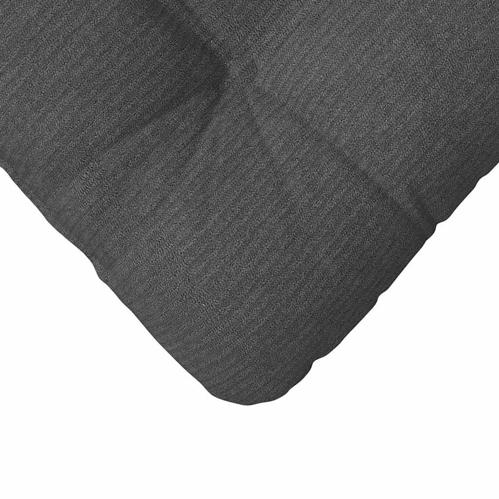 vidaXL Coussins de chaise 4 pcs Gris foncé 40 x 40 cm Corde