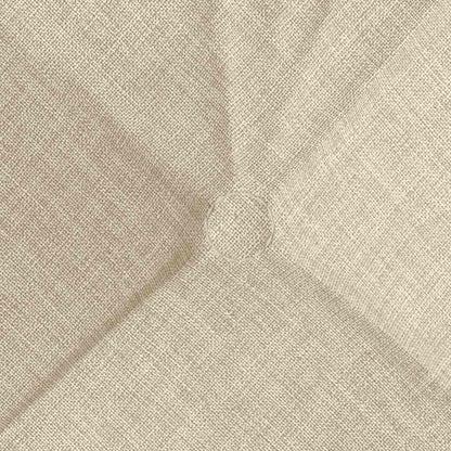 vidaXL Sitzkissen 4 pcs Creme 45 x 45 x 12 cm Stoff