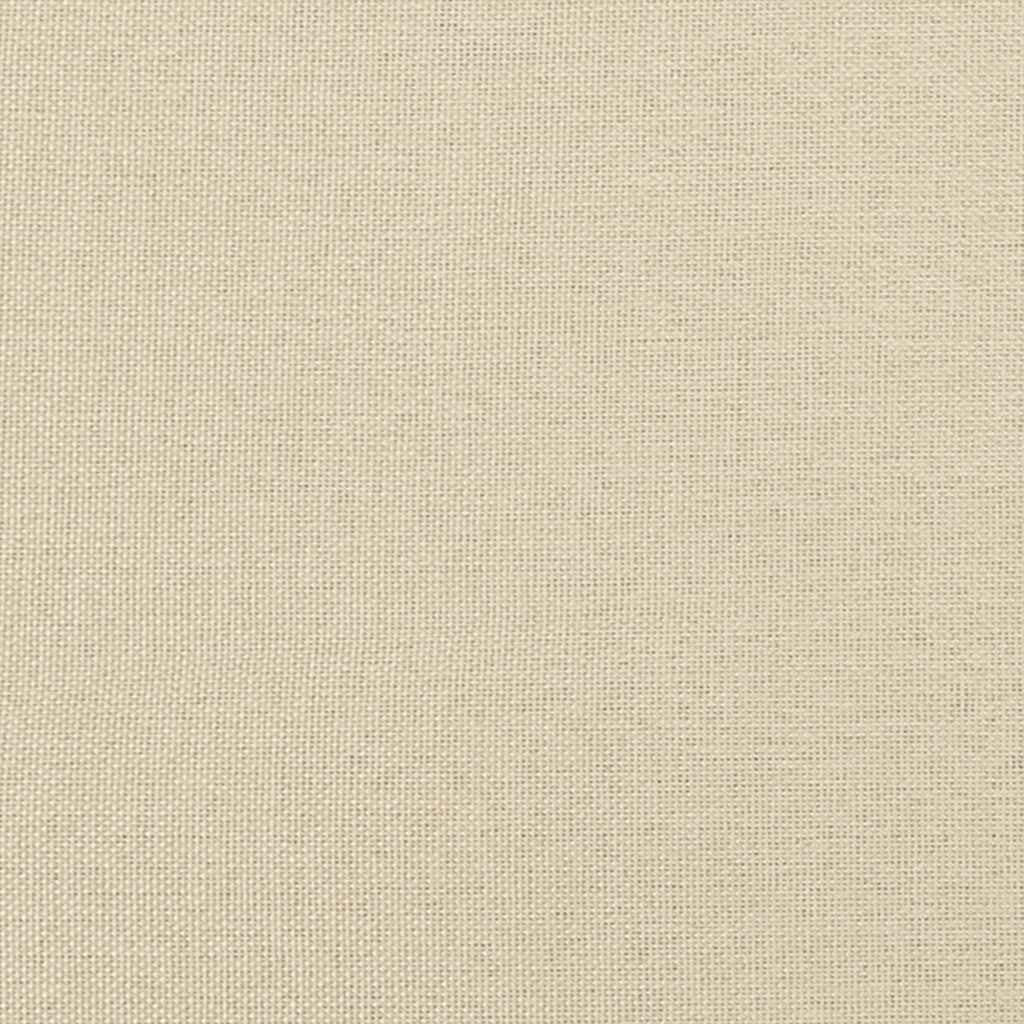 vidaXL Sitzkissen 4 pcs Creme 45 x 45 x 12 cm Stoff
