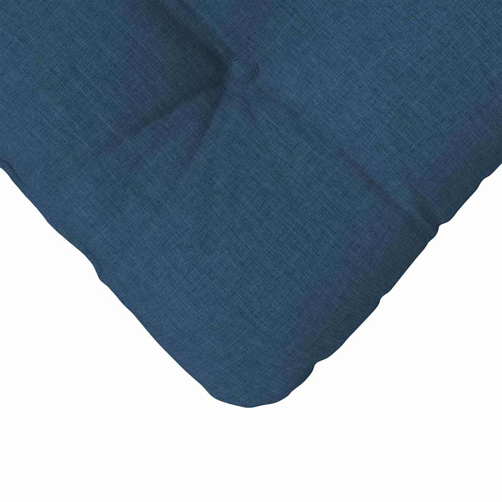 vidaXL Sitzkissen 4 pcs Blau 45 x 45 x 12 cm Stoff