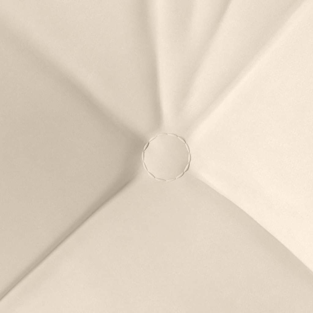 vidaXL Coussins de siège 4 pcs Beige 45 x 45 cm Tissu microfibre