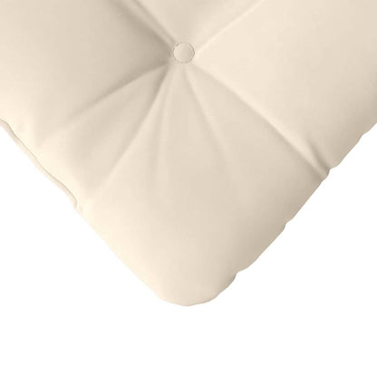 vidaXL Coussins de siège 4 pcs Beige 45 x 45 cm Tissu microfibre