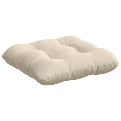 vidaXL Coussins de siège 4 pcs Beige 45 x 45 cm Tissu microfibre