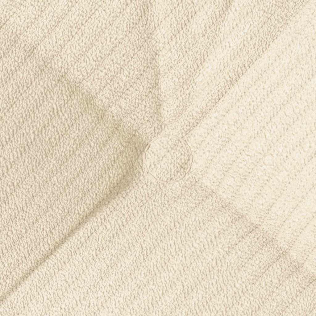vidaXL Sitzkissen 4 pcs Creme 45 x 45 cm Cordstoff
