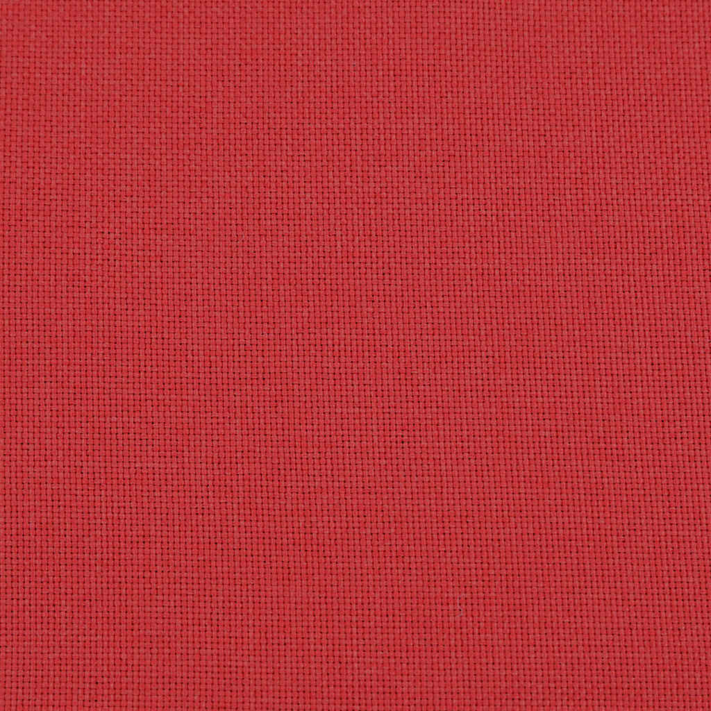 vidaXL Coussins de chaise 4 pcs Rouge 40 x 40 x 6 cm Tissu