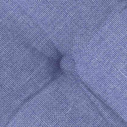 vidaXL Coussins de chaise 4 pcs Jean bleu 40 x 40 x 6 cm Tissu