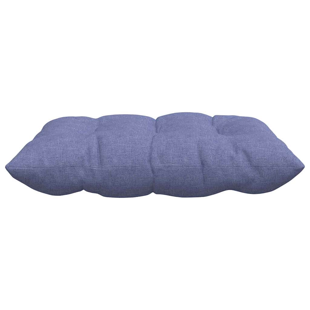 vidaXL Coussins de chaise 4 pcs Jean bleu 40 x 40 x 6 cm Tissu