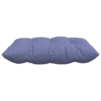 vidaXL Coussins de chaise 4 pcs Jean bleu 40 x 40 x 6 cm Tissu