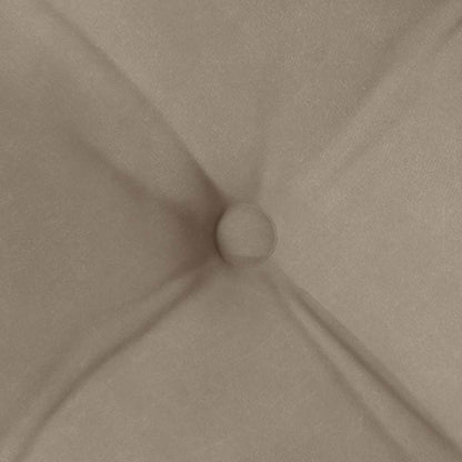 vidaXL Sitzkissen 4 Stück Taupe 40 x 40 x 6 cm Mikrofaser