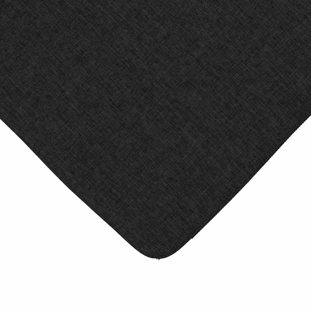 vidaXL Sitzkissen 4 pcs Schwarz 40 x 40 x 3 cm Stoff