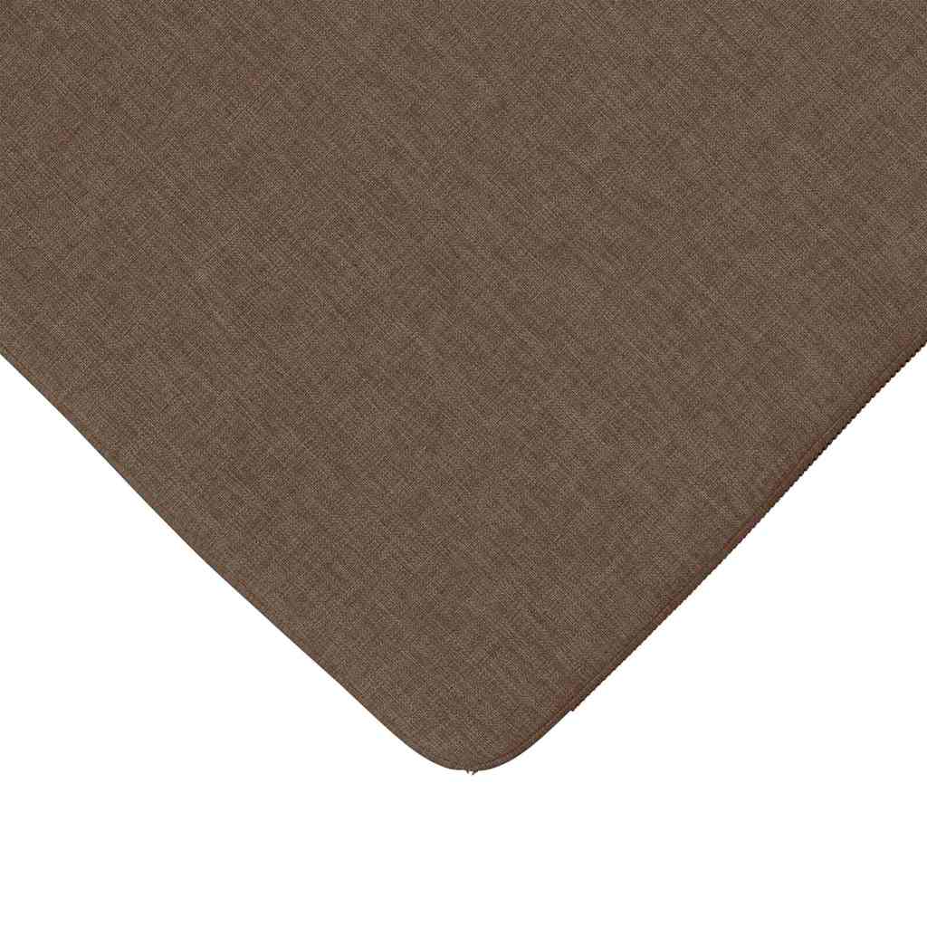 vidaXL Sitzkissen 4 pcs Braun 40 x 40 x 3 cm Stoff