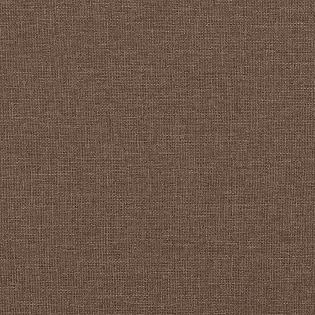 vidaXL Sitzkissen 4 pcs Braun 40 x 40 x 3 cm Stoff