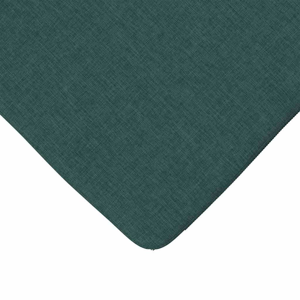 vidaXL Sitzkissen 4 pcs Dunkelgrün 40 x 40 x 3 cm Stoff