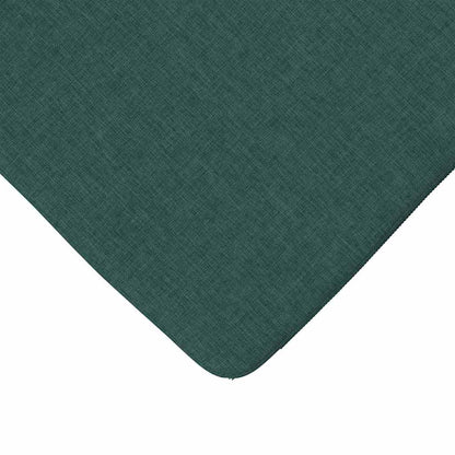 vidaXL Sitzkissen 4 pcs Dunkelgrün 40 x 40 x 3 cm Stoff