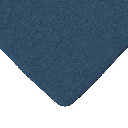 Sitzkissen 4 pcs Blau 40 x 40 x 3 cm Stoff