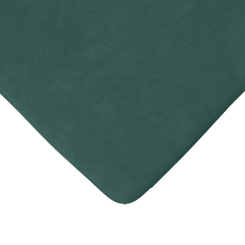 vidaXL Sitzkissen 4 pcs Dunkelgrün 40 x 40 x 3 cm Samt