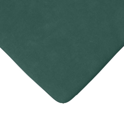 vidaXL Sitzkissen 4 pcs Dunkelgrün 40 x 40 x 3 cm Samt