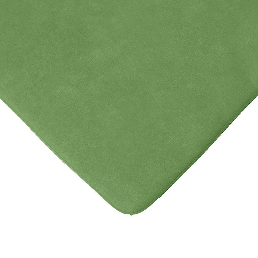 vidaXL Sitzkissen 4 pcs Hellgrün 40 x 40 x 3 cm Samt