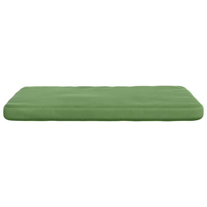 vidaXL Sitzkissen 4 pcs Hellgrün 40 x 40 x 3 cm Samt