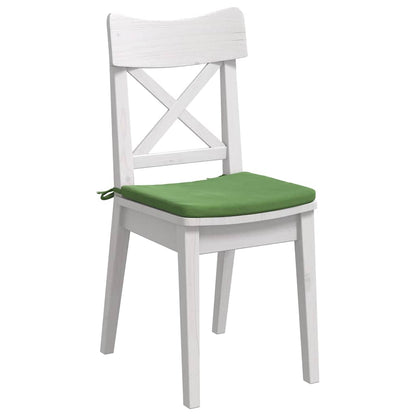 vidaXL Sitzkissen 4 pcs Hellgrün 40 x 40 x 3 cm Samt