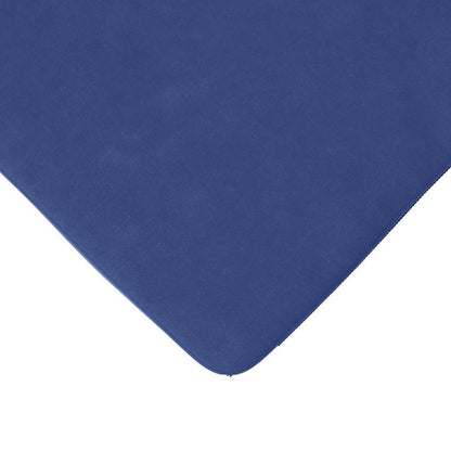 vidaXL Sitzkissen 4 pcs Polizeiblau 40 x 40 x 3 cm Samt