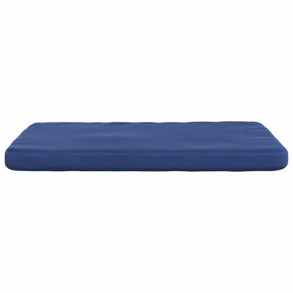 vidaXL Sitzkissen 4 pcs Polizeiblau 40 x 40 x 3 cm Samt